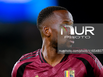 Dodi Lukebakio of Belgium looks on during the UEFA Nations League 2024/25 League A Group A2 match between Italy and Belgium at Stadio Olimpi...