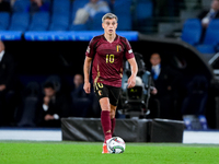 Leonardo Trossard of Belgium during the UEFA Nations League 2024/25 League A Group A2 match between Italy and Belgium at Stadio Olimpico on...