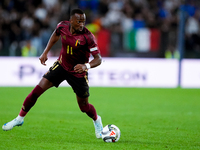 Leonardo Trossard of Belgium during the UEFA Nations League 2024/25 League A Group A2 match between Italy and Belgium at Stadio Olimpico on...