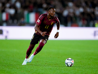 Leonardo Trossard of Belgium during the UEFA Nations League 2024/25 League A Group A2 match between Italy and Belgium at Stadio Olimpico on...