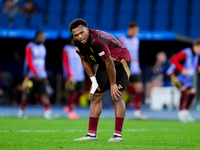 Lois Openda of Belgium looks dejected during the UEFA Nations League 2024/25 League A Group A2 match between Italy and Belgium at Stadio Oli...