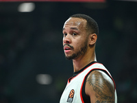 Shabazz Napier of FC Bayern Munich plays during the Euroleague, Round 2 match between Panathinaikos AKTOR Athens and FC Bayern Munich at OAK...