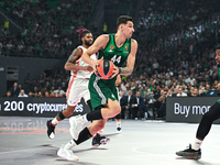 Konstantinos Mitoglou of Panathinaikos AKTOR Athens plays during the Euroleague, Round 2 match between Panathinaikos AKTOR Athens and FC Bay...