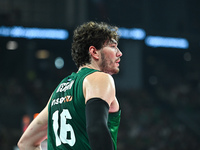 Cedi Osman of Panathinaikos AKTOR Athens plays during the Euroleague, Round 2 match between Panathinaikos AKTOR Athens and FC Bayern Munich...