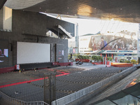 A general view near Cinema Center in Busan, South Korea, on October 10, 2024. The Busan International Film Festival is held from October 2 t...