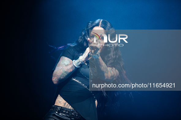 Kehlani performs at 713 Music Hall in Houston, Texas, on October 8 during the Crash World Tour. 