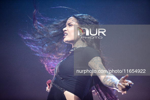 Kehlani performs at 713 Music Hall in Houston, Texas, on October 8 during the Crash World Tour. 