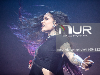 Kehlani performs at 713 Music Hall in Houston, Texas, on October 8 during the Crash World Tour. (