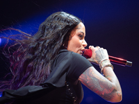 Kehlani performs at 713 Music Hall in Houston, Texas, on October 8 during the Crash World Tour. (