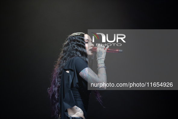 Kehlani performs at 713 Music Hall in Houston, Texas, on October 8 during the Crash World Tour. 