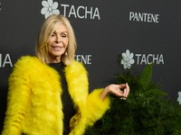 Bibiana Fernandez attends a photocall for the anniversary of Tacha in Madrid, Spain, on October 10, 2024. (