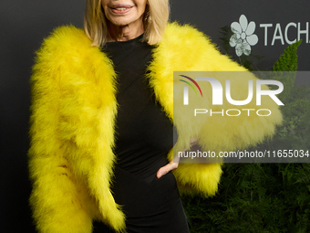 Bibiana Fernandez attends a photocall for the anniversary of Tacha in Madrid, Spain, on October 10, 2024. (