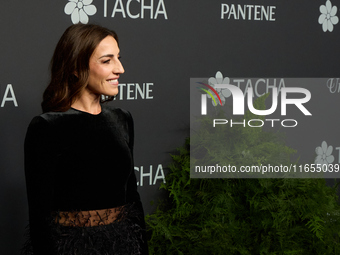 Eli Pinedo attends a photocall for the anniversary of Tacha in Madrid, Spain, on October 10, 2024. (