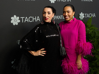 Actress Rossy de Palma and her daughter Luna Garcia attend a photocall for the anniversary of Tacha in Madrid, Spain, on October 10, 2024. (