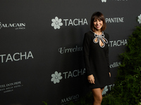 Actress Natalia Verbeke attends a photocall for the anniversary of Tacha in Madrid, Spain, on October 10, 2024. (