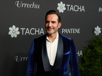 Chef Mario Sandoval attends a photocall for the anniversary of Tacha in Madrid, Spain, on October 10, 2024. (