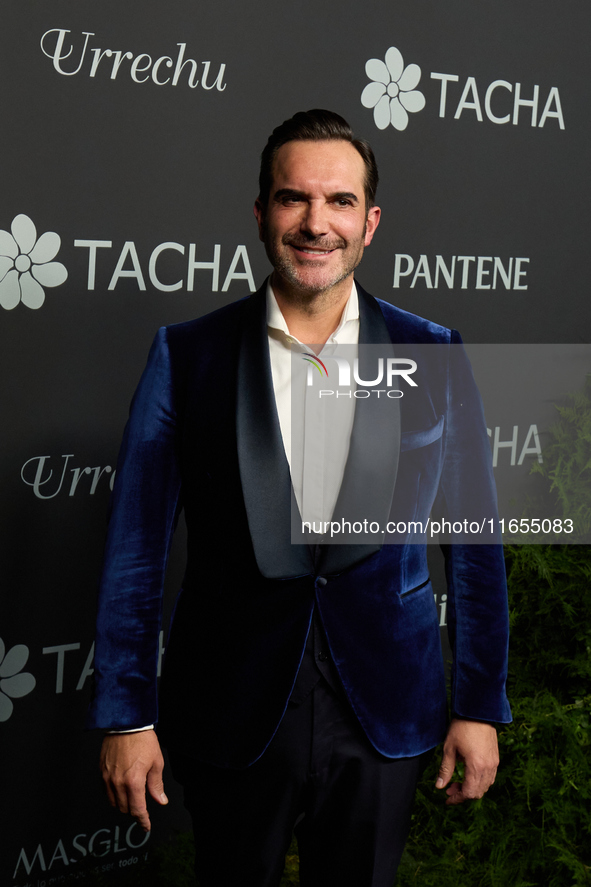 Chef Mario Sandoval attends a photocall for the anniversary of Tacha in Madrid, Spain, on October 10, 2024. 