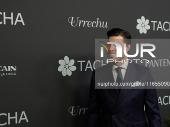 Miguel Torres attends a photocall for the anniversary of Tacha in Madrid, Spain, on October 10, 2024. (