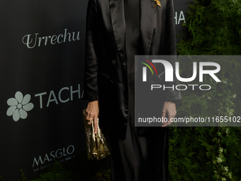 Actress Ana Milan attends a photocall for the anniversary of Tacha in Madrid, Spain, on October 10, 2024. (