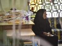 Distribution of rations from UNICEF and the Ministry of Social Affairs occurs in schools for displaced people in Beirut, Lebanon, on October...