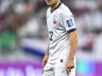 Alimardo Shukurov of Kyrgyzstan plays in the FIFA World Cup 2026 AFC Asian Qualifiers 3rd round group A match between Qatar and Kyrgyzstan a...