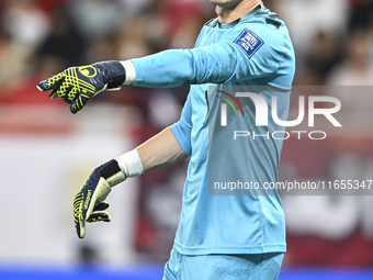 Tokotaev Erzhan of Kyrgyzstan plays in the FIFA World Cup 2026 AFC Asian Qualifiers 3rd round group A match between Qatar and Kyrgyzstan at...