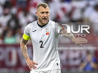 Kichin Valerii of Kyrgyzstan plays in the FIFA World Cup 2026 AFC Asian Qualifiers 3rd round group A match between Qatar and Kyrgyzstan at A...