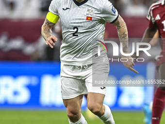 Kichin Valerii of Kyrgyzstan plays in the FIFA World Cup 2026 AFC Asian Qualifiers 3rd round group A match between Qatar and Kyrgyzstan at A...