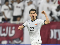 Alimardo Shukurov of Kyrgyzstan celebrates after scoring the goal during the FIFA World Cup 2026 AFC Asian Qualifiers 3rd round group A matc...