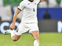 Said Datsiev of Kyrgyzstan plays in the FIFA World Cup 2026 AFC Asian Qualifiers 3rd round group A match between Qatar and Kyrgyzstan at Al...