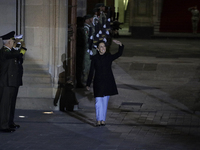 Claudia Sheinbaum, the first woman president of Mexico, participates in the Ceremony to Commemorate 200 years of the Mexican Republic in the...