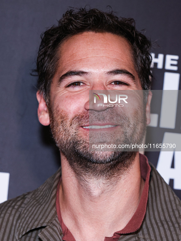 Manuel Garcia-Rulfo arrives at Netflix's 'The Lincoln Lawyer' Season 3 Celebration With A Taste Of Los Angeles' Iconic Street Foods held at...