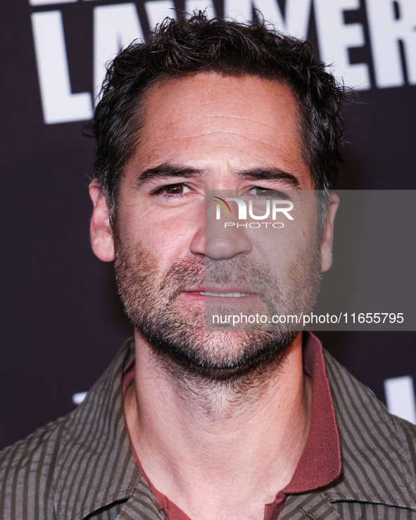 Manuel Garcia-Rulfo arrives at Netflix's 'The Lincoln Lawyer' Season 3 Celebration With A Taste Of Los Angeles' Iconic Street Foods held at...