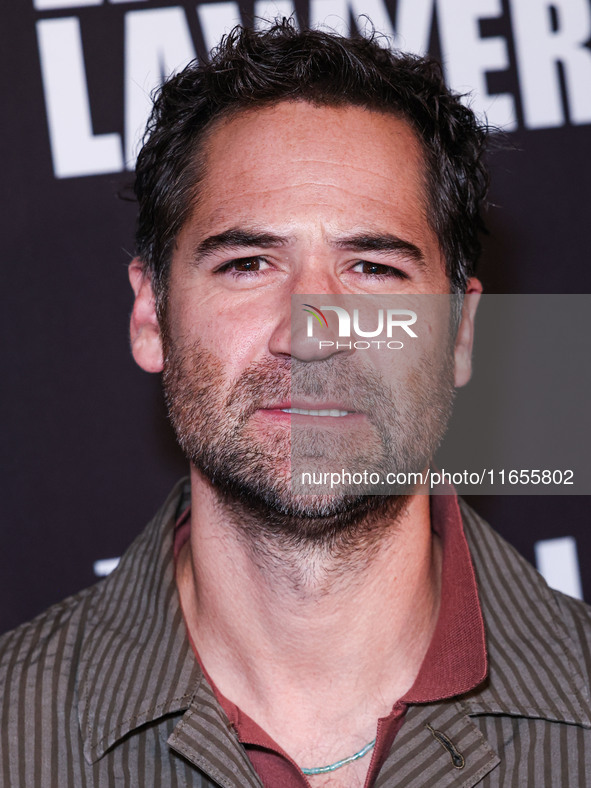 Manuel Garcia-Rulfo arrives at Netflix's 'The Lincoln Lawyer' Season 3 Celebration With A Taste Of Los Angeles' Iconic Street Foods held at...