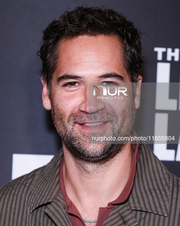 Manuel Garcia-Rulfo arrives at Netflix's 'The Lincoln Lawyer' Season 3 Celebration With A Taste Of Los Angeles' Iconic Street Foods held at...