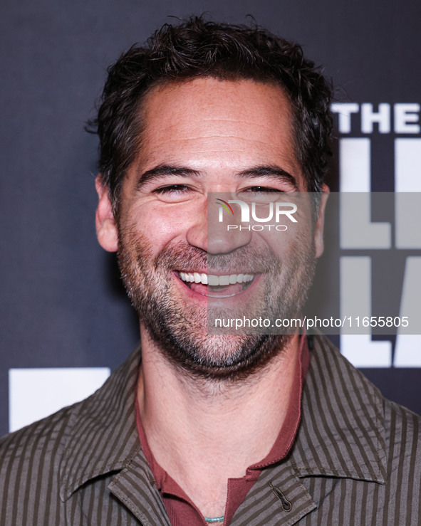 Manuel Garcia-Rulfo arrives at Netflix's 'The Lincoln Lawyer' Season 3 Celebration With A Taste Of Los Angeles' Iconic Street Foods held at...