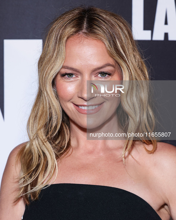 Becki Newton arrives at Netflix's 'The Lincoln Lawyer' Season 3 Celebration With A Taste Of Los Angeles' Iconic Street Foods held at Los Ang...