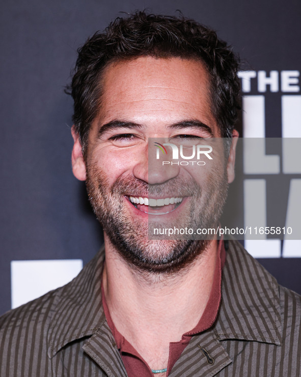 Manuel Garcia-Rulfo arrives at Netflix's 'The Lincoln Lawyer' Season 3 Celebration With A Taste Of Los Angeles' Iconic Street Foods held at...