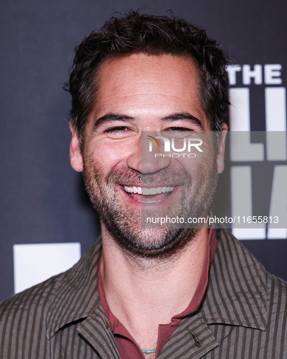 Manuel Garcia-Rulfo arrives at Netflix's 'The Lincoln Lawyer' Season 3 Celebration With A Taste Of Los Angeles' Iconic Street Foods held at...