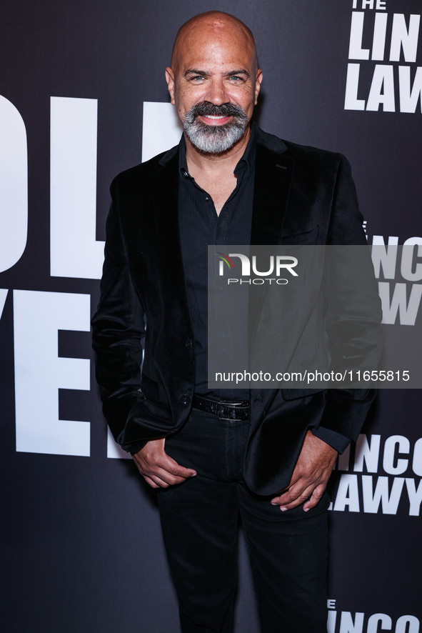 Philip Anthony-Rodriguez arrives at Netflix's 'The Lincoln Lawyer' Season 3 Celebration With A Taste Of Los Angeles' Iconic Street Foods hel...