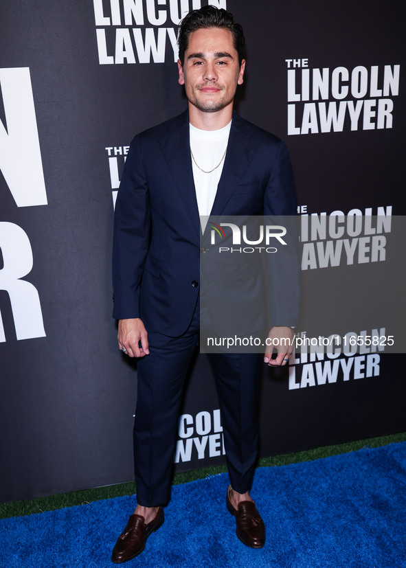 Christian Antidormi arrives at Netflix's 'The Lincoln Lawyer' Season 3 Celebration With A Taste Of Los Angeles' Iconic Street Foods held at...