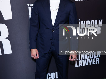 Christian Antidormi arrives at Netflix's 'The Lincoln Lawyer' Season 3 Celebration With A Taste Of Los Angeles' Iconic Street Foods held at...