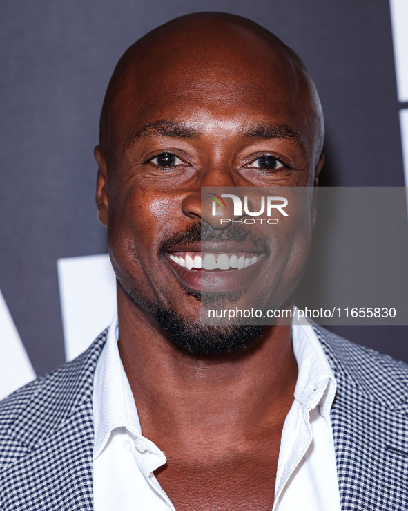 Wole Parks arrives at Netflix's 'The Lincoln Lawyer' Season 3 Celebration With A Taste Of Los Angeles' Iconic Street Foods held at Los Angel...