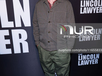 Manuel Garcia-Rulfo arrives at Netflix's 'The Lincoln Lawyer' Season 3 Celebration With A Taste Of Los Angeles' Iconic Street Foods held at...