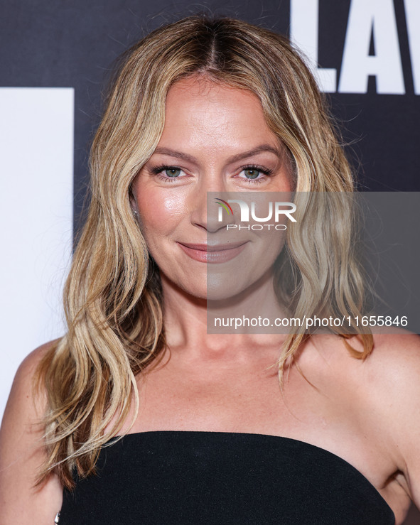 Becki Newton arrives at Netflix's 'The Lincoln Lawyer' Season 3 Celebration With A Taste Of Los Angeles' Iconic Street Foods held at Los Ang...