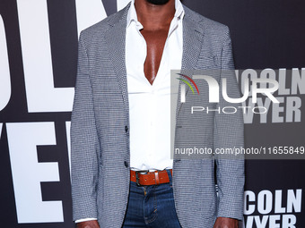 Wole Parks arrives at Netflix's 'The Lincoln Lawyer' Season 3 Celebration With A Taste Of Los Angeles' Iconic Street Foods held at Los Angel...