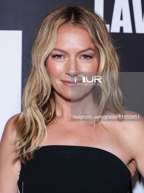 Becki Newton arrives at Netflix's 'The Lincoln Lawyer' Season 3 Celebration With A Taste Of Los Angeles' Iconic Street Foods held at Los Ang...