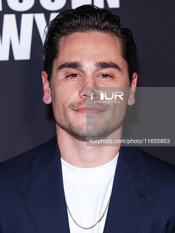 Christian Antidormi arrives at Netflix's 'The Lincoln Lawyer' Season 3 Celebration With A Taste Of Los Angeles' Iconic Street Foods held at...