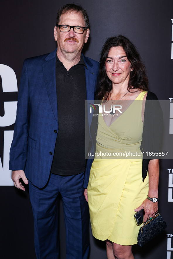 John Pirruccello and Abigail Ann Cohen arrive at Netflix's 'The Lincoln Lawyer' Season 3 Celebration With A Taste Of Los Angeles' Iconic Str...