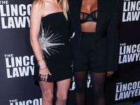 Becki Newton and Jazz Raycole arrive at Netflix's 'The Lincoln Lawyer' Season 3 Celebration With A Taste Of Los Angeles' Iconic Street Foods...